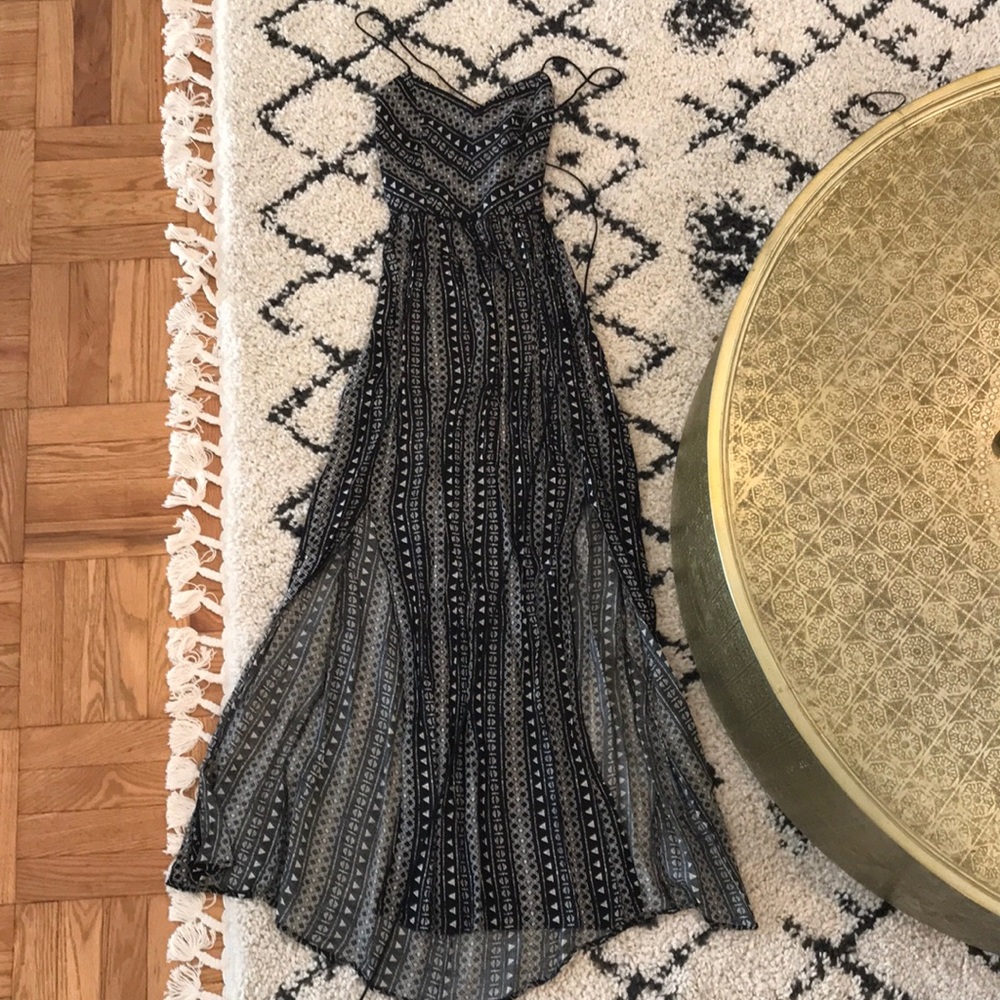 Bohemian print maxi